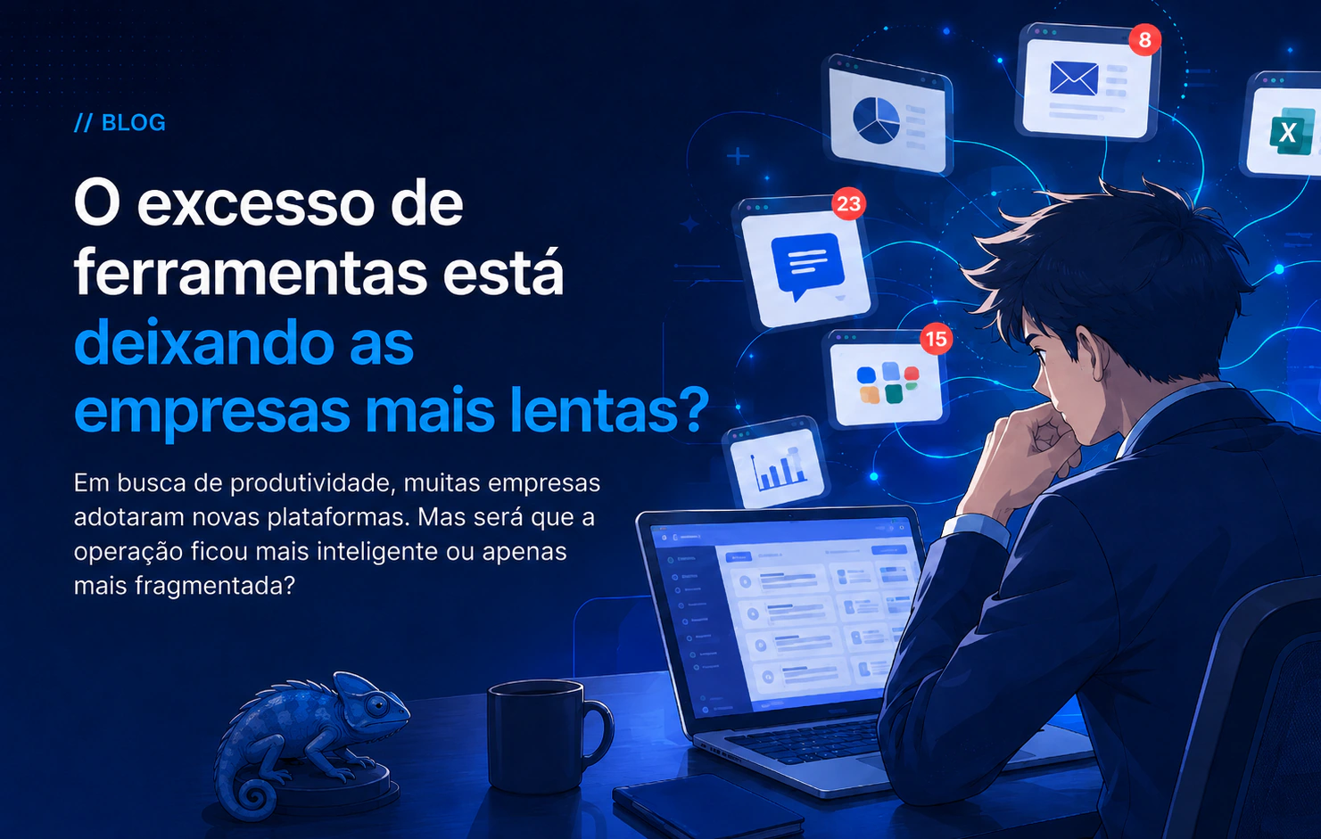 O excesso de ferramentas está deixando as empresas mais lentas?